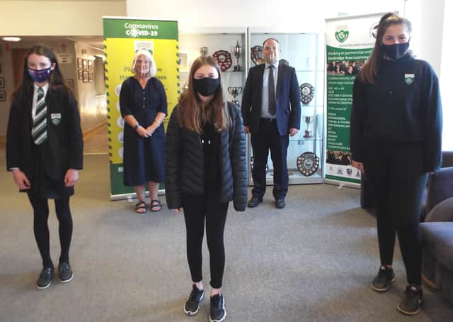 Rathfriland High School’s novice schools show jumping team are celebrating success
