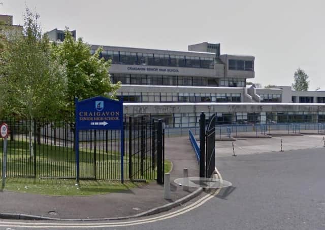 Craigavon Senior High School. Portadown Campus. Photo courtesy of Google.