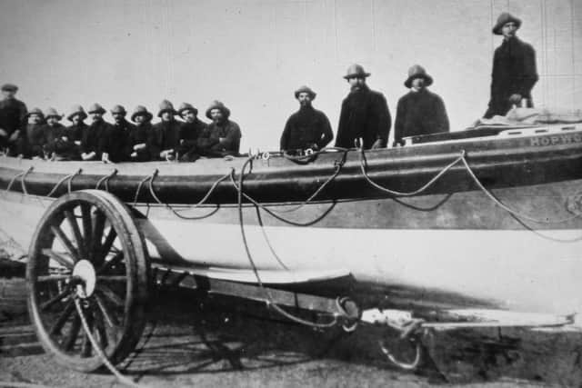 Lifeboat Hopwoods Crew pictured in 1916