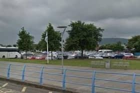 Carrick harbour car park. Image by Google.