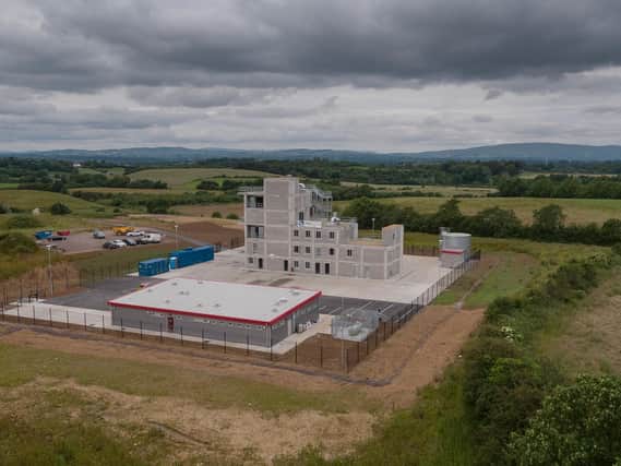 The NIFRS Learning & Development Centre just outside Cookstown, which includes a Tactical Firefighting Facility that opened in September 2019.