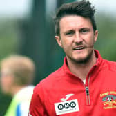 Manager Ciaran McGurgan and his Annagh United side will compete this season in the Championship following promotion as Premier Intermediate League champions.