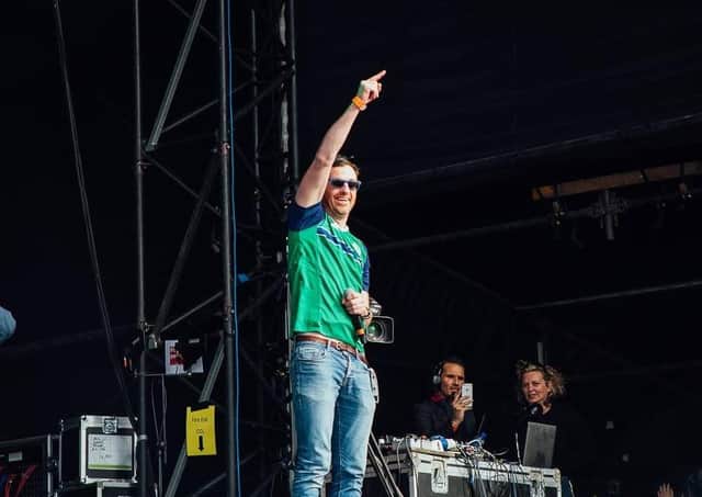 Broadcaster David O'Reilly is double booked on November 12