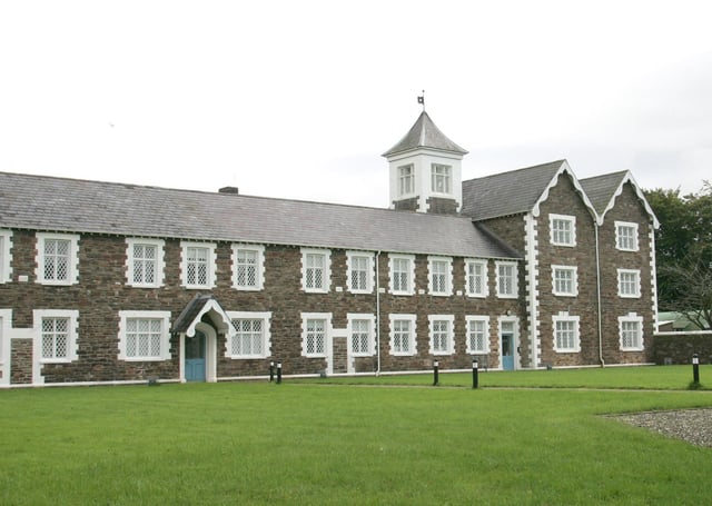 The old Workhouse in Limavady. LV42-728MML