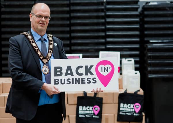 Over 200 businesses from across Antrim, Ballyclare, Crumlin, Glengormley and Randalstown have registered for the initiative.
