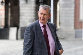 Minister Edwin Poots did tot go on 'a solo run' party sources insist.

Photo by Kelvin Boyes / Press Eye.
