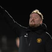 Carrick Rangers boss Niall Currie. Pic by Pacemaker.