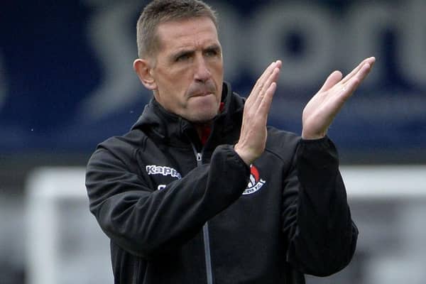 Crusaders manager Stephen Baxter. Pic by PressEye Ltd.