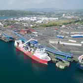 Larne Harbour.