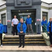 The 'Safe, Warm and Well' Team - Juliet Coulter (Team leader), Sonia Dickson, Karen Bruce, Eoghan Mullan, John Robb and Jill Gourley.