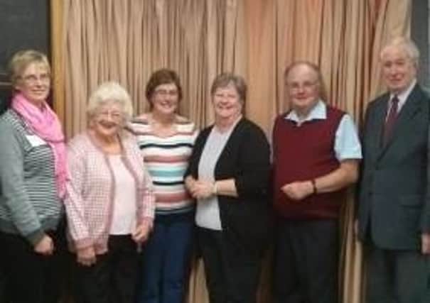 Members of the Newtownabbey branch of the North of Ireland Family History Society pictured before the March lockdown.