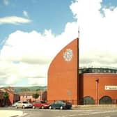 The Albert Bridge Congregational Church, Belfast. The present church, on the Woodstock Link, replaced one demolished during the widening of the Albertbridge Road. Picture: geograph.org.uk