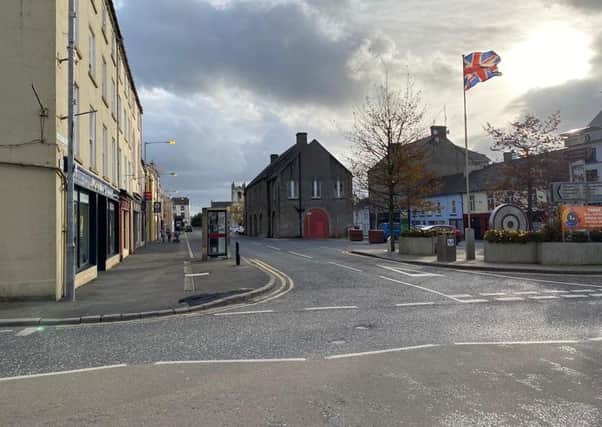 Pictured is the town of Rathfriland, Co Down. In October 1879 the News Letter reported that Messrs Norton and Co, proprietors of the George Hotel in Rathfriland, took legal recourse at Newry Quarter Sessions against Mr Patrick Doyle, a solicitor, of Banbridge to recover the sum of £6 15s 9d, alleged to be due to the hotel for the hire of a yard attached the hotel in connection with a recent election. Picture: Ruth Rodgers