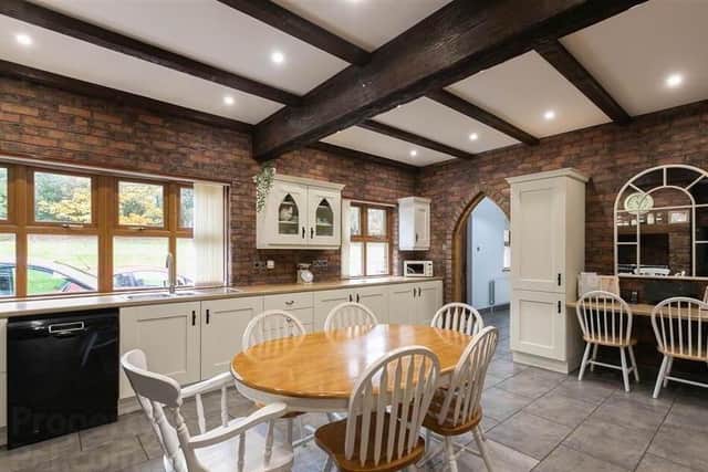 The property has a modern fully fitted Kitchen With Casual Dining Area