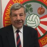 Portadown chairman Ronnie Stinson.