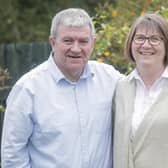 Mervyn Ferris with his wife Ruth