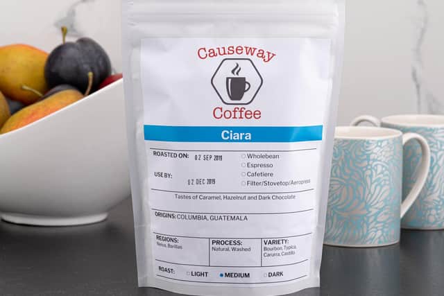 Causeway Coffee has a distinctive identity