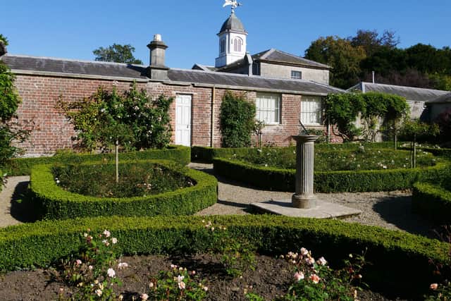 Co Armagh: The rose garden at The Argory