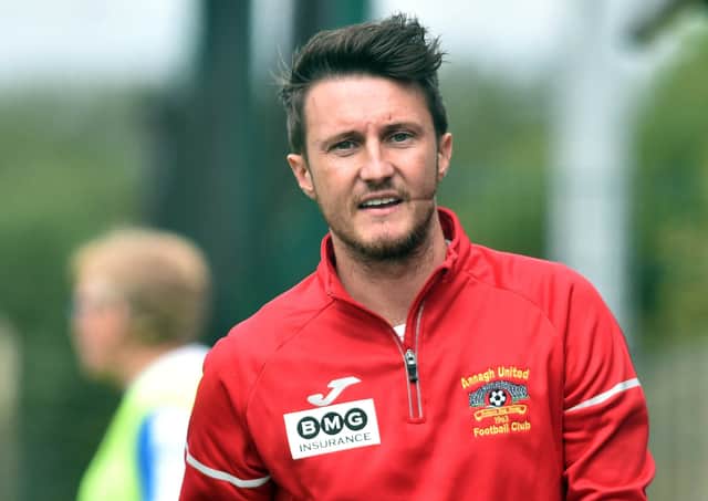 Annagh United boss Ciaran McGurgan