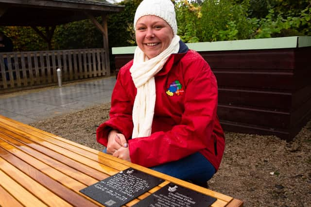 Charity worker Christina O’Neill who has been honoured by The National Lottery