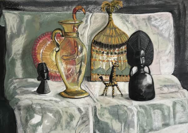 'Knick Knacks', by Newtownabbey artist Roberta Lindsay, is one of the pieces featured in the virtual exhibition.