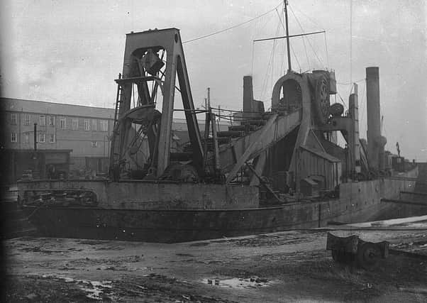 A ship called Hercules at the Londonderry docks. Picture: Londonderry Sentinel archives
