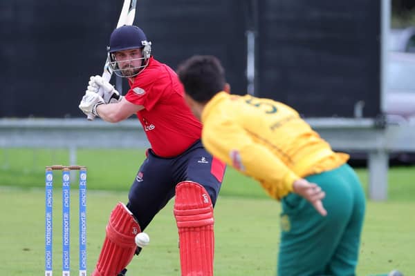 James Hall has made more than 11,000 runs for Waringstown since breaking into the first team in 2003.  Photo by David Maginnis/Pacemaker Press