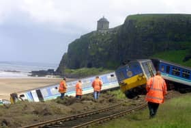 The scene at Downhill near Castlerock, Co Londonderry, in June 2002: Picture: Kevin McAuley