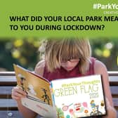 New competition wants to know what your local park meant to you during lockdown?