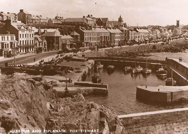 Portstewart harbour in 1938