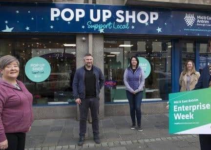 Pop up shops open for business in Ballymena