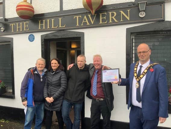 The Hill Tavern in Carnmoney won the accolade for Best Kept Commercial Premises.