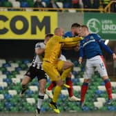 Linfield and Dundalk competing in 2019 during the Unite the Union Champions Cup. Pic by Pacemaker.