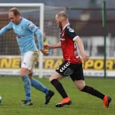 Ballymena United's Ross Redman. Pic by Pacemaker.