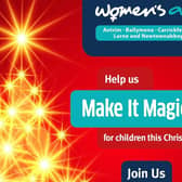 Women’s Aid ABCLN Make It Magical Appeal for children affected by domestic abuse this Christmas.