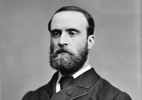 Pictured is Charles Stewart Parnell the president of the Irish National Land League. The Land League was founded at the Imperial Hotel in Castlebar, Co Mayo, on 21 October 1879. At that meeting Charles Stewart Parnell was elected president of the league. Andrew Kettle, Michael Davitt and Thomas Brennan were appointed as honorary secretaries. This united practically all the different strands of land agitation and tenant rights movements under a single organisation