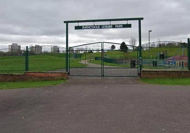 Rathcoole People's Park. Pic by Google.