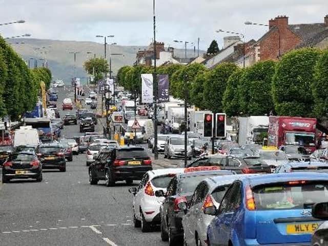 Cookstown town centre.