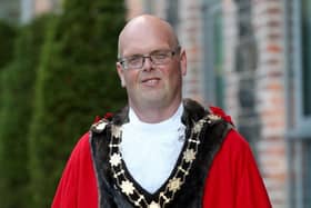 Mayor, Cllr Jim Montgomery.