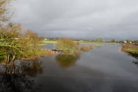 Fields flooded by the River Bann in 2016. Picture: Mark Marlow/Pacemaker Press