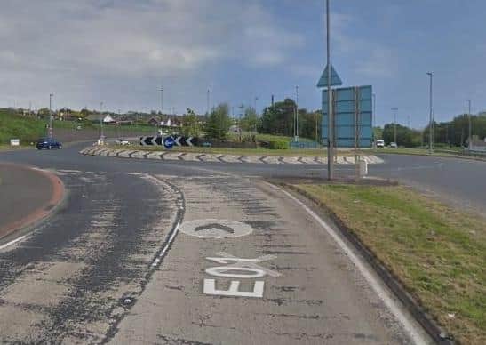 The incident took place near the Antiville Roundabout. Pic by Google.