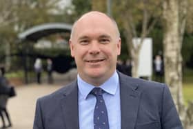 Head teacher Mr Ricky Massey.