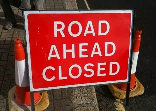 The road will be closed overnight.