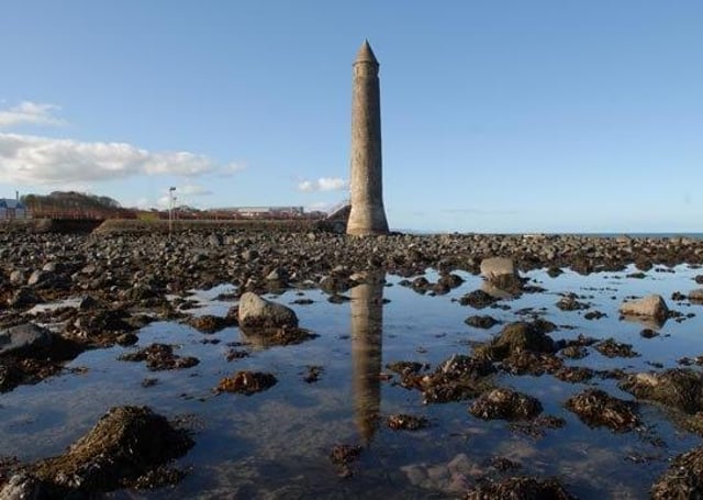 The Chaine Memorial at Larne. Picture: Larne Times archives
