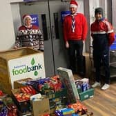 Fifth Ballymena Scouts festive support FoodbankDuring these times of restrictions, the Fifth Ballymena Scout Group considered how they could still do their bit for the community this Christmas.One very deserving charity that they all agreed to help was Ballymena Foodbank. For many reasons this Christmas will be especially challenging for a lot of local families in our community and the Explorers, Scouts, Cubs and Beavers of Fifth Ballymena were only too happy to do their bit and help out. The Group organised a socially distanced driveway food drop off and Leaders were delighted to see how the Christmas spirit was truly alive as the donations came pouring in throughout the day. Will McDonald from the Ballymena Foodbank chatted to them all during a Zoom meeting and explained the items they were especially in need of. Many of the members shopped for these items themselves and some even used their own pocket money. The donations were transported on to Ballymena Foodbank and when weighed by the charity totalled