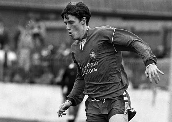 Trevor Williamson during his Portadown playing days.