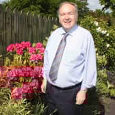 President of Coleraine Football Club Andy Magowan at his Garvagh home after receiving a MBE in The Queens Birthday Honours list in 20015. Photo: Mark Jamieson.