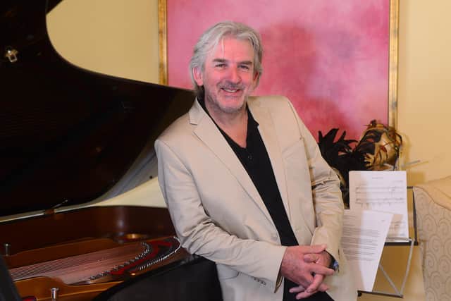 Pacemaker Press 10-08-2020:  Barry Douglas OBE classical pianist and conductor pictured at his home in Lurgan, Northern Ireland.
Picture By: Arthur Allison/ Pacemaker Press.