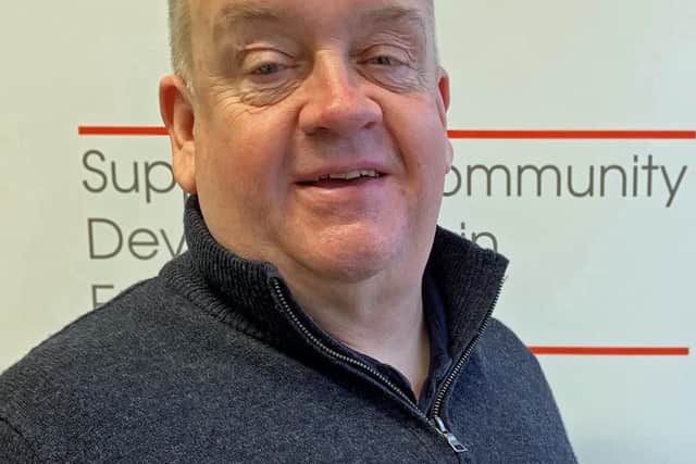 Michael Briggs, executive director of the East Belfast Community Development Agency, who has been made an MBE in the New Year's Honours list.