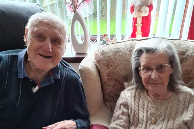 Arthur and Jean are celebrating 70 years married.
